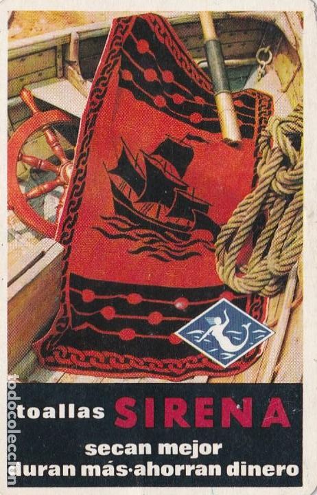 Calendars: Calendario toallas la Sirena a&ntilde;o 1.967