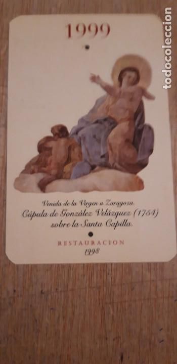 Kalender: 1 CALENDARIO DE ** CAI. CAJA DE AHORROS DE LA INMACULADA ** ARAGON. A&Ntilde;O 1999