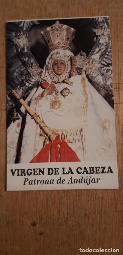 Kalender: 1 CALENDARIO DE ** VIRGEN DE LA CABEZA. PATRONA DE AND&Uacute;JAR ** A&Ntilde;O 1996 DOBLE