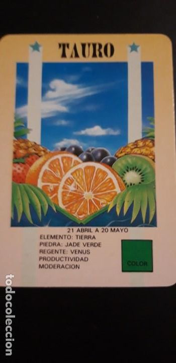 Kalender: 1 CALENDARIO SERIADO DE ** HOR&Oacute;SCOPO TAURO ** CASA BO 562 . A&Ntilde;O 2002. CON PUBLICIDAD