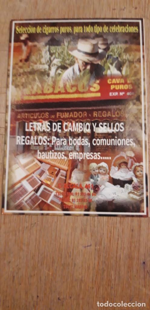 Kalender: 1 CALENDARIO DE ** ESTANCO. CAVA DE PUROS . ** . . A&Ntilde;O 2005