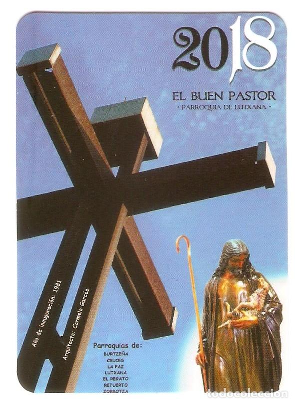 Calendriers: CALENDARIO DE BOLSILLO PUBLICITARIO A&Ntilde;O 2018 EL BUEN PASTOR - PA&Iacute;S VASCO - VER FOTO REVERSO