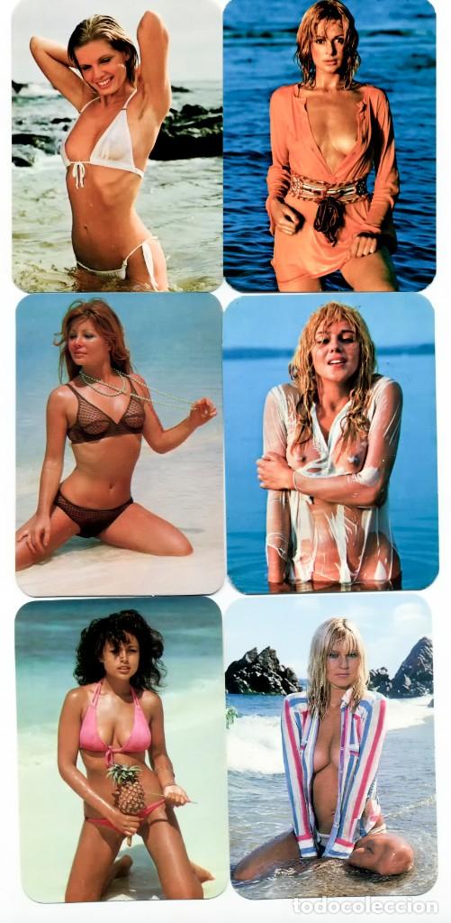 Calendriers: 6 CALENDARIOS DE BOLSILLO EROTICOS DIFERENTES A&Ntilde;O 1977 MUJERES SEXYS DESNUDO REF 77-5