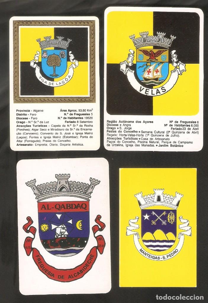 Calendars: 4 CALENDARIOS DE BOLSILLO PORTUGAL A&Ntilde;OS 1992 - 98 HER&Aacute;LDICA - ESCUDOS - VER FOTO REVERSOS