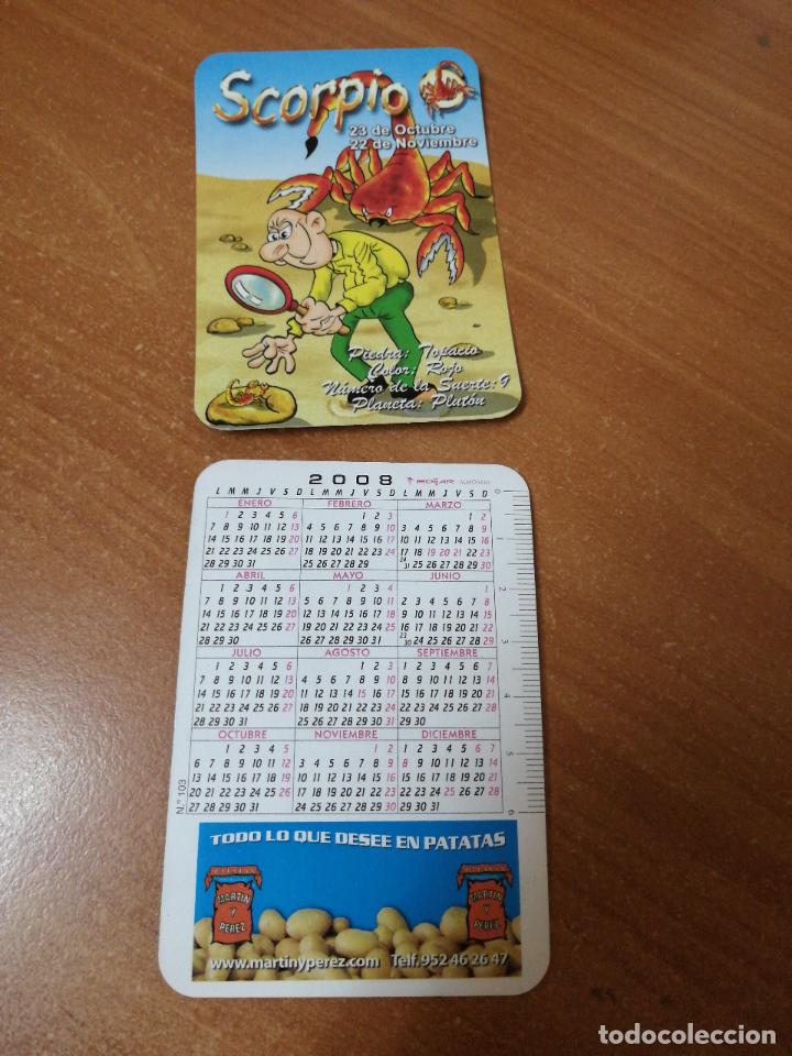 Calendars: CALENDARIO HOROSCOPOS SCORPIO DE BOLSILLO A&Ntilde;O 2008