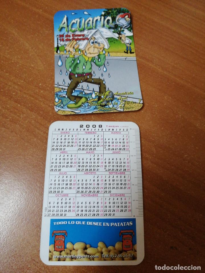 Calendars: CALENDARIO HOROSCOPOS ACUARIO DE BOLSILLO A&Ntilde;O 2008