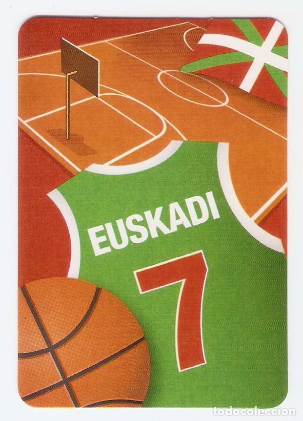 Kalender: CALENDARIO DE BOLSILLO DE SERIE A&Ntilde;O 2012 DEPORTES - BALONCESTO EUSKADI - VER FOTO REVERSO