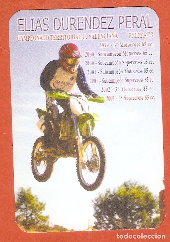 Calendars: CALENDARIO DE BOLSILLO PUBLICITARIO A&Ntilde;O 2003 DEPORTES - MOTOCROSS - CAMPEONATO COMUNICAD VALENCIANA