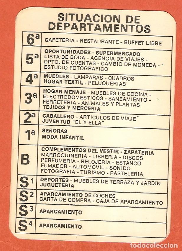 Calendars: CALENDARIO DE BOLSILLO PUBLICITARIO DEL A&Ntilde;O 1979 EL CORT&Eacute;S INGL&Eacute;S - VALENCIA - VER FOTO REVERSO