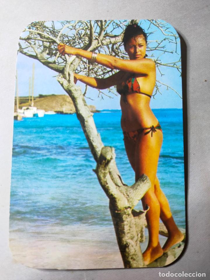 Kalender: Calendario de bolsillo. chica. er&oacute;tico. Publicidad. Eavasa Renault .Burjassot.. A&ntilde;o 1975