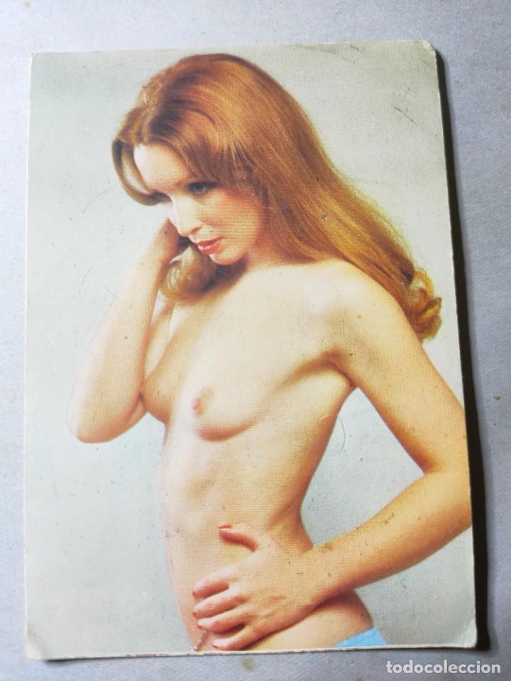 Kalender: Calendario de bolsillo. chica. er&oacute;tico. Publicidad. Bar Jaime. Burjassot.. A&ntilde;o 1977