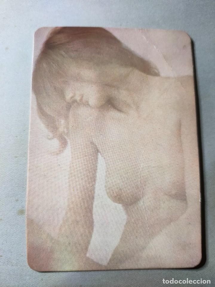 Kalender: Calendario de bolsillo. chica. er&oacute;tico. Almac&eacute;n de serr&iacute;n alpa. Burjassot. A&ntilde;o 1977