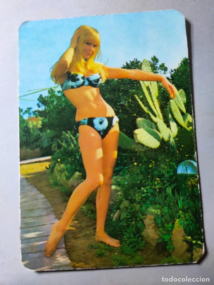 Kalender: Calendario de bolsillo. chica. er&oacute;tico. Bar Jaime. Burjassot. A&ntilde;o 1973