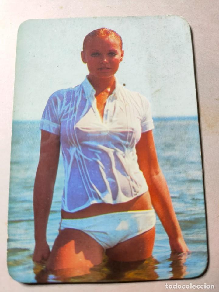 Kalender: Calendario de bolsillo. chica. er&oacute;tico. Ballestas julton Castell&oacute;n. A&ntilde;o 1971