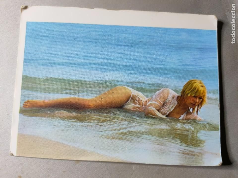 Kalender: Calendario de bolsillo. chica. er&oacute;tico. Establecimientos Mateu Valencia. A&ntilde;o 1976