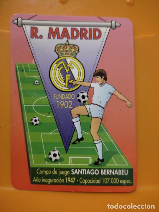 Calendriers: REAL MADRID CALENDARIO PUBLICIDAD ADMON LOTERIAS 240 MADRID 1997