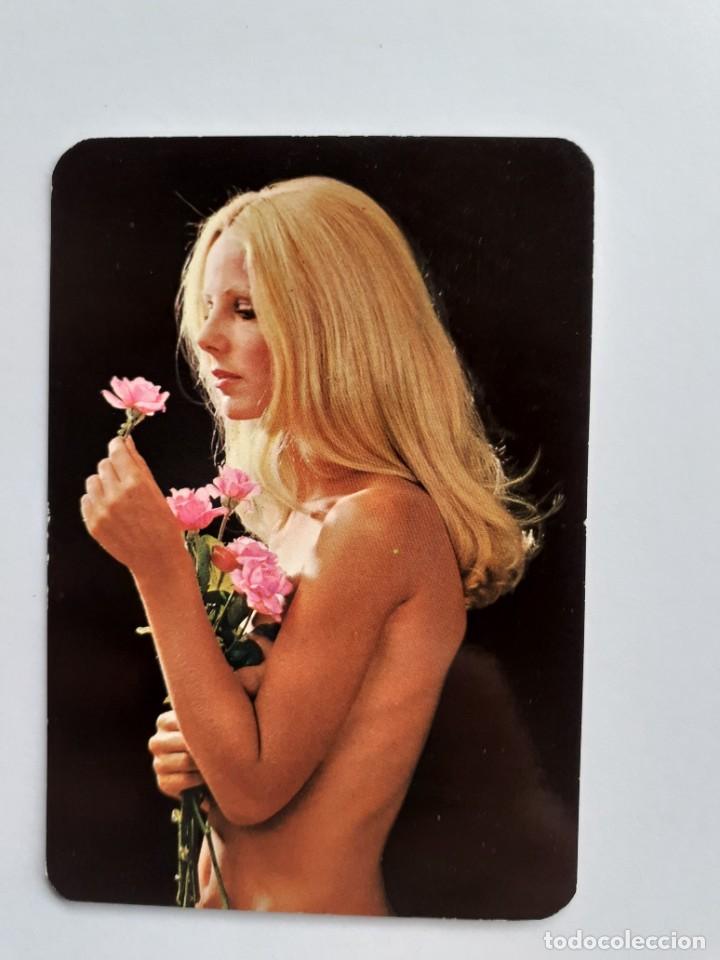 Calendars: CALENDARIO DE BOLSILLO A&Ntilde;O 1975 - CHICA ER&Oacute;TICAS SEXO EXPLICITO DESNUDO - BAR MANISES