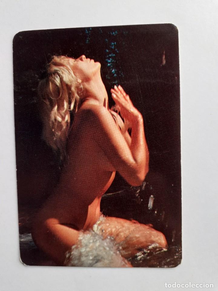 Calendars: CALENDARIO DE BOLSILLO A&Ntilde;O 1976 - CHICA ER&Oacute;TICAS SEXO EXPLICITO DESNUDO - CERVECERIA BAR MANISES