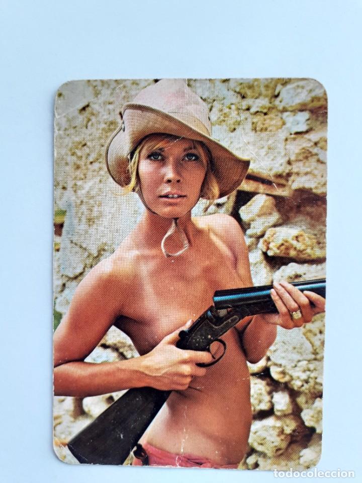 Kalender: CALENDARIO DE BOLSILLO A&Ntilde;O 1973 - CHICA ER&Oacute;TICAS SEXO EXPLICITO DESNUDO - INSECTICIDAS ALBELDA