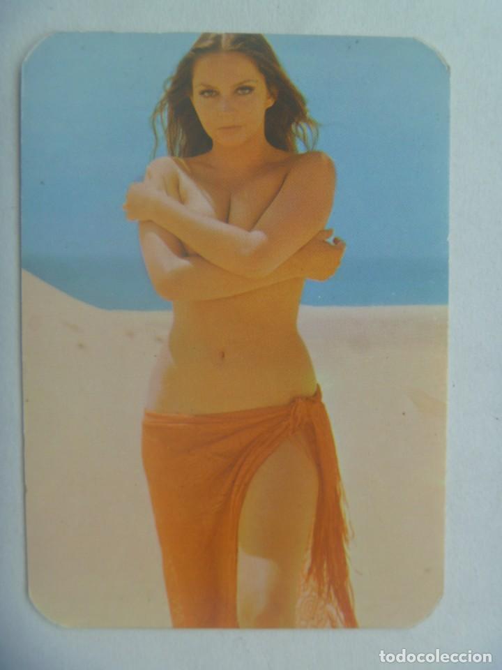 Calendarios: CALENDARIO DE BOLSILLO DE 1977 CON CHICA. PUBLICIDAD PERFUMERIA FERRETERIA LA CANDELARIA, SEVILLA