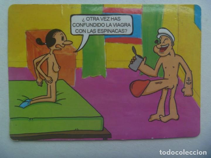Calendars: CALENDARIO DE BOLSILLO DE 2008 CON DIBUJO DE POPEYE. PUBLICIDAD BAR LA RETRANCA, SEVILLA