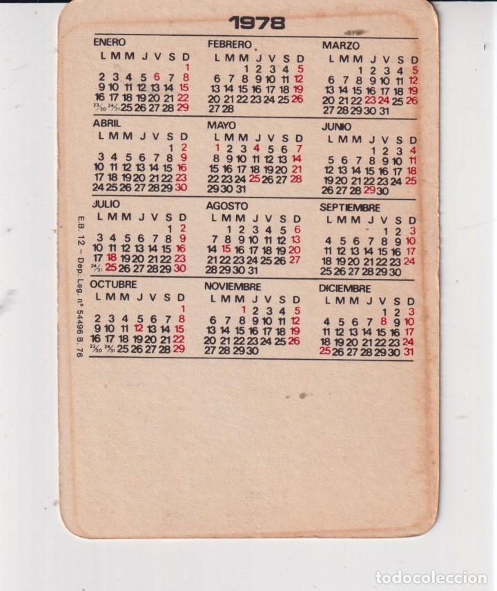 Calendarios: CALENDARIO DE BELLA SEÑORITA DEL AÑO 1978 SIN PUBLICIDAD DE - Foto 2 - 302916928
