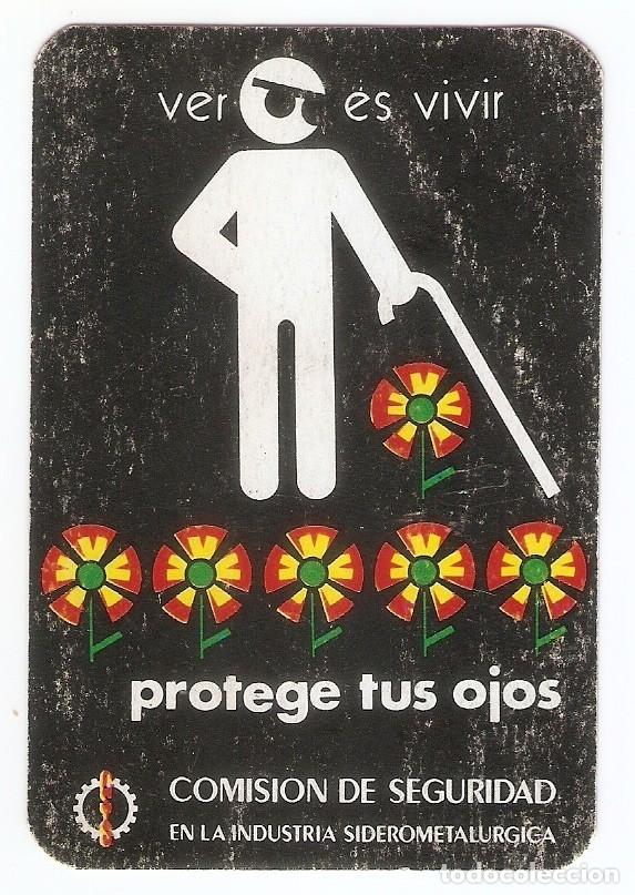 Kalender: CALENDARIO DE BOLSILLO A&Ntilde;O 1977 COMISI&Oacute;N DE SEGURIDAD - VER FOTO DE REVERSO