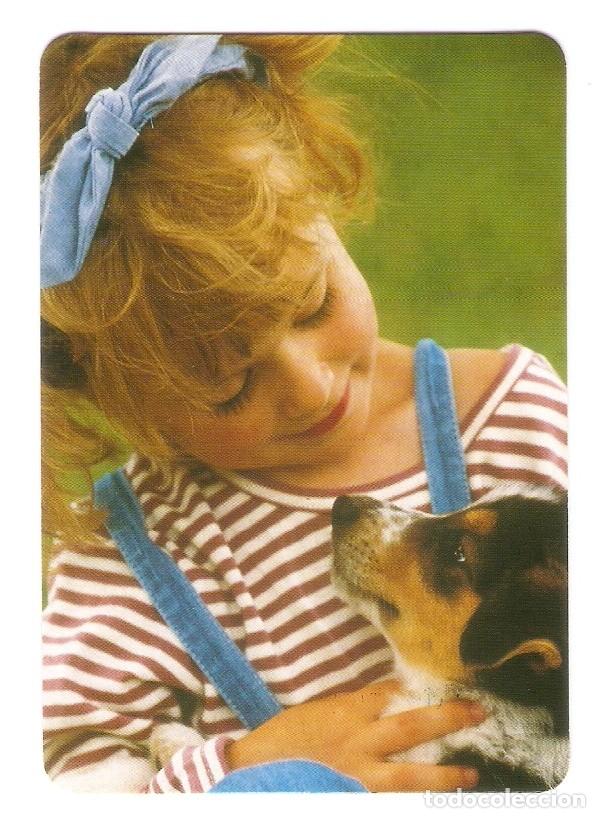Calendriers: CALENDARIO BOLSILLO DE SERIE A&Ntilde;O 1999 FAUNA - PERROS - NI&Ntilde;A Y PERRO - VER FOTO REVERSO