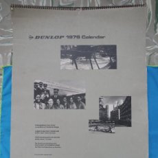 Calendarios: DUNLOP 1976 CALENDAR