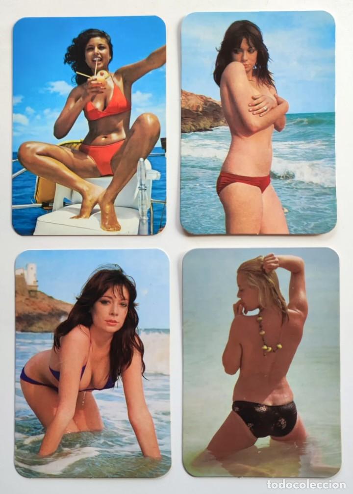 Calendarios: 4 CALENDARIOS EROTICOS DE BOLSILLO MUJERES SEXYS DESNUDO FEMENINO 1976 REF 76-5