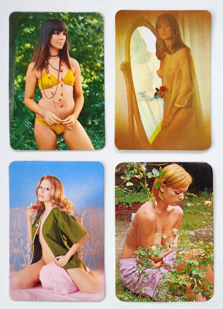 Calendriers: 4 CALENDARIOS DE BOLSILLO EROTICOS DIFERENTES A&Ntilde;O 1976 MUJERES SEXYS REF 76-18