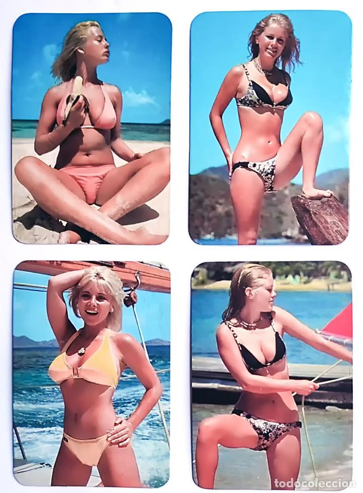 Calendriers: 4 CALENDARIOS DE BOLSILLO EROTICOS DIFERENTES A&Ntilde;O 1976 MUJERES SEXYS REF 76-11