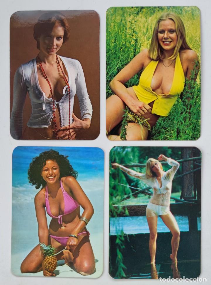 Calendriers: 4 CALENDARIOS DE BOLSILLO EROTICOS DIFERENTES A&Ntilde;O 1976 MUJERES SEXYS REF 76-25