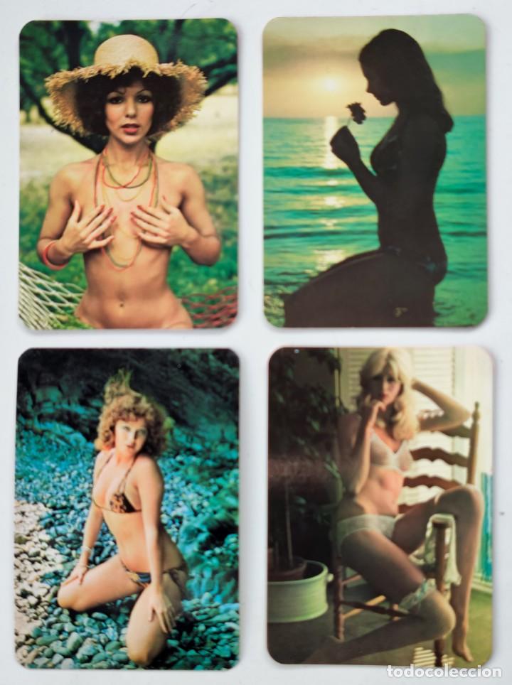 Calendriers: 4 CALENDARIOS DE BOLSILLO EROTICOS DIFERENTES A&Ntilde;O 1976 MUJERES SEXYS DESNUDO REF 76-28