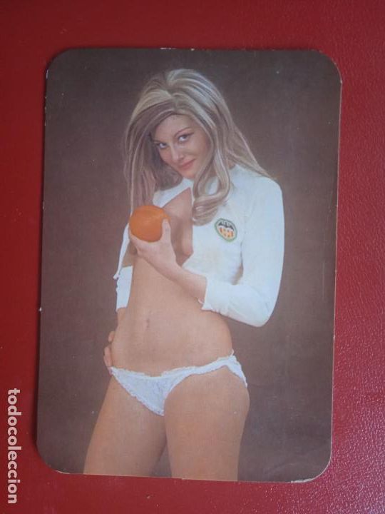 Kalender: Calendario de chica. Valencia Club de F&uacute;tbol. 1977