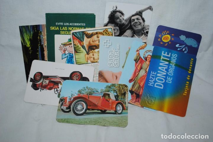 Kalender: LOTE DE DIEZ CALENDARIOS DE DISTINTOS A&Ntilde;OS .