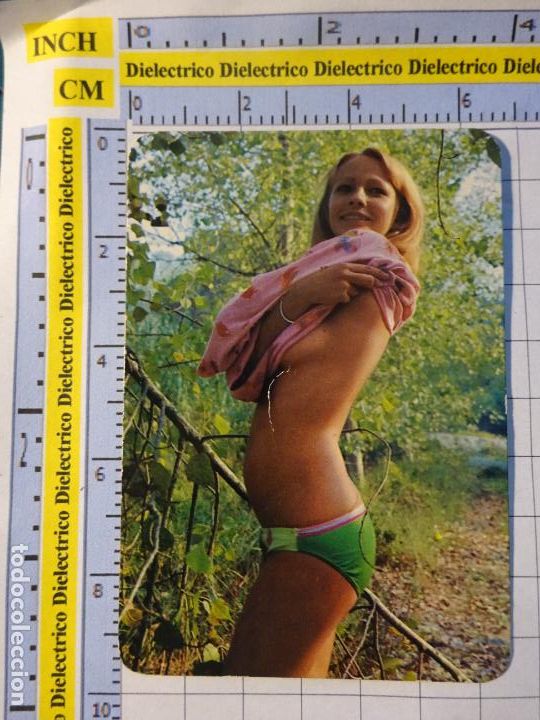 Kalender: CALENDARIO DE DESNUDOS. A&Ntilde;O 1977. MUJER DESNUDO DESNUDA ER&Oacute;TICA SEXY. RELOJ GRANJPARIS M&Aacute;LAGA. 4