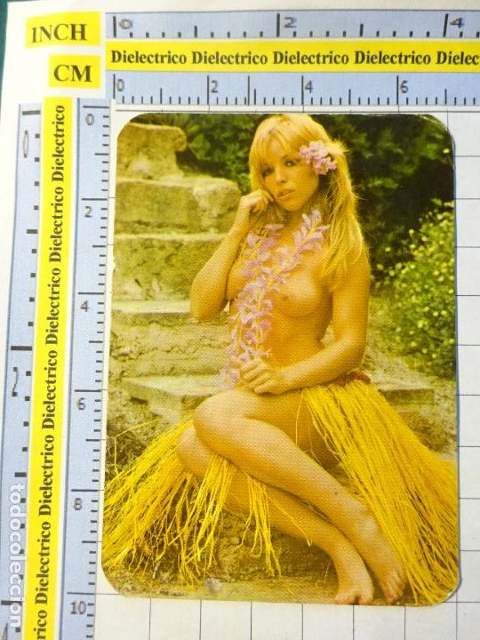 Calendriers: CALENDARIO DE DESNUDOS. A&Ntilde;O 1977. MUJER SEXY EROTICA. PUBLICIDAD M&Aacute;LAGA 12