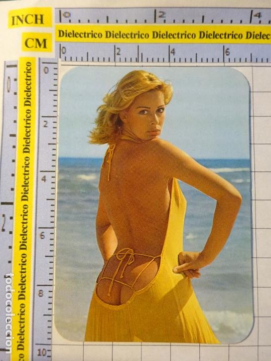Calendriers: CALENDARIO DE DESNUDOS. A&Ntilde;O 1977. MUJER SEXY EROTICA. PUBLICIDAD M&Aacute;LAGA 18