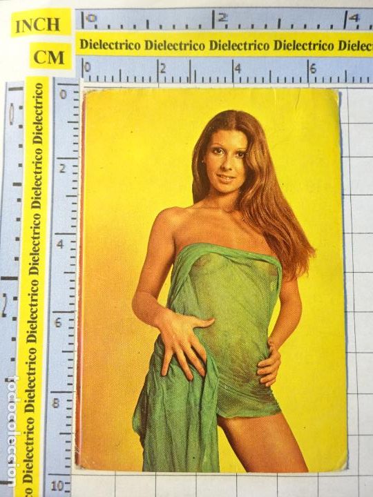 Calendars: CALENDARIO DE DESNUDOS. A&Ntilde;O 1977. MUJER SEXY EROTICA. PUBLICIDAD M&Aacute;LAGA 25