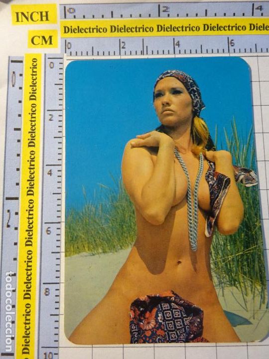 Calendriers: CALENDARIO DE DESNUDOS. A&Ntilde;O 1977. MUJER SEXY EROTICA. PUBLICIDAD BENALM&Aacute;DENA M&Aacute;LAGA 38