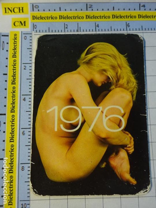 Calendriers: CALENDARIO DE DESNUDOS. A&Ntilde;O 1976. MUJER SEXY EROTICA. PUBLICIDAD MATAR&Oacute; 44