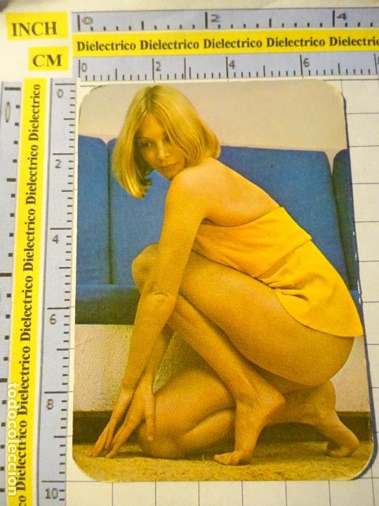 Kalender: CALENDARIO DE DESNUDOS. A&Ntilde;O 1977. MUJER SEXY EROTICA. PUBLICIDAD JOYER&Iacute;A MELILLA. 1