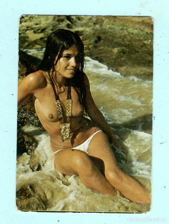 Calendriers: CALENDARIO DE BELLAS SE&Ntilde;ORITAS A&Ntilde;O 1977 DE CASA AMALIA N&ordm;2301 PUBLICIDAD BODEGA BARCELONA EN ESPA&Ntilde;OL