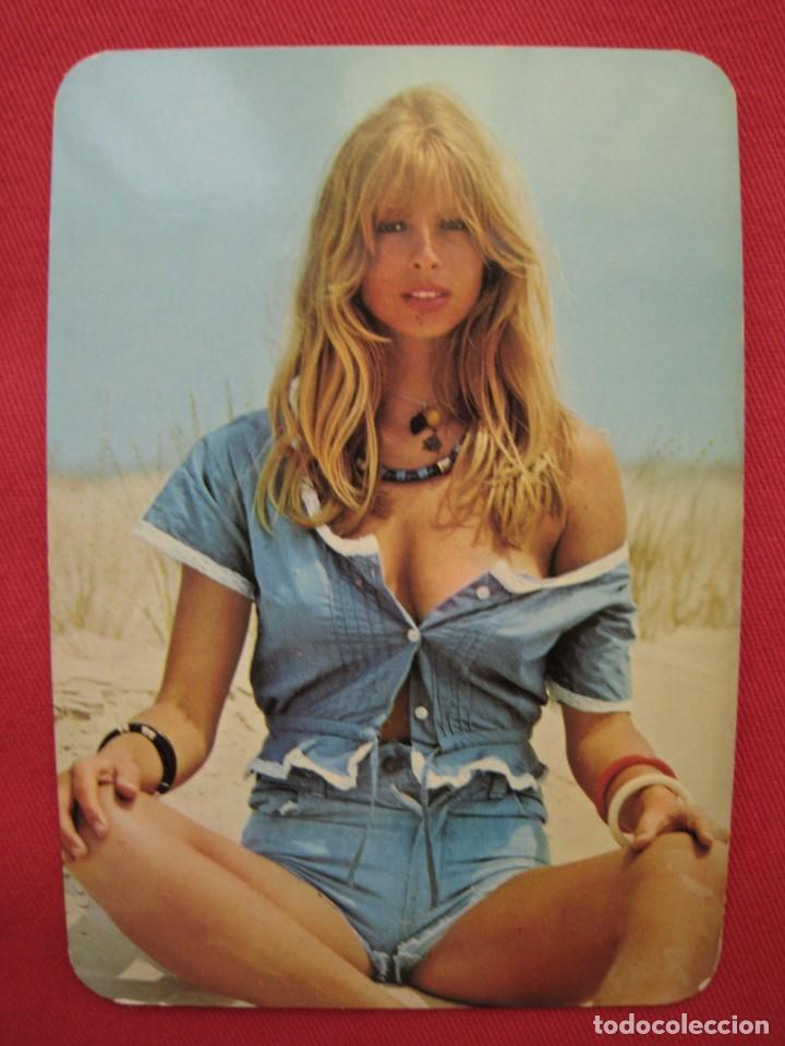Calendriers: CALENDARIO DE BOLSILLO - CHICA DESNUDA - A&Ntilde;O 1977.