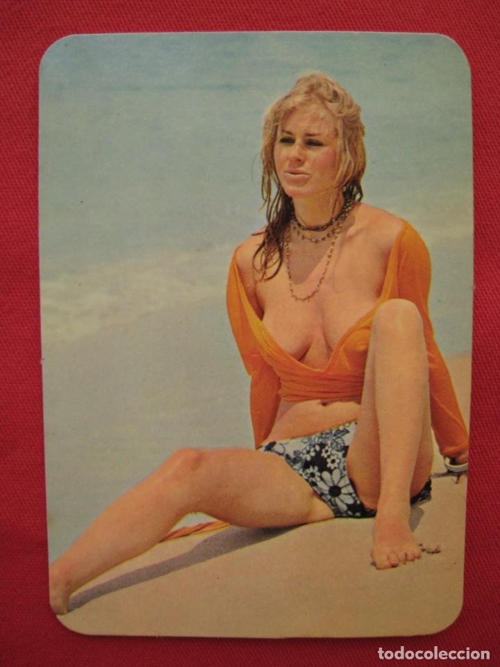 Calendriers: CALENDARIO DE BOLSILLO - CHICA DESNUDA - A&Ntilde;O 1974.