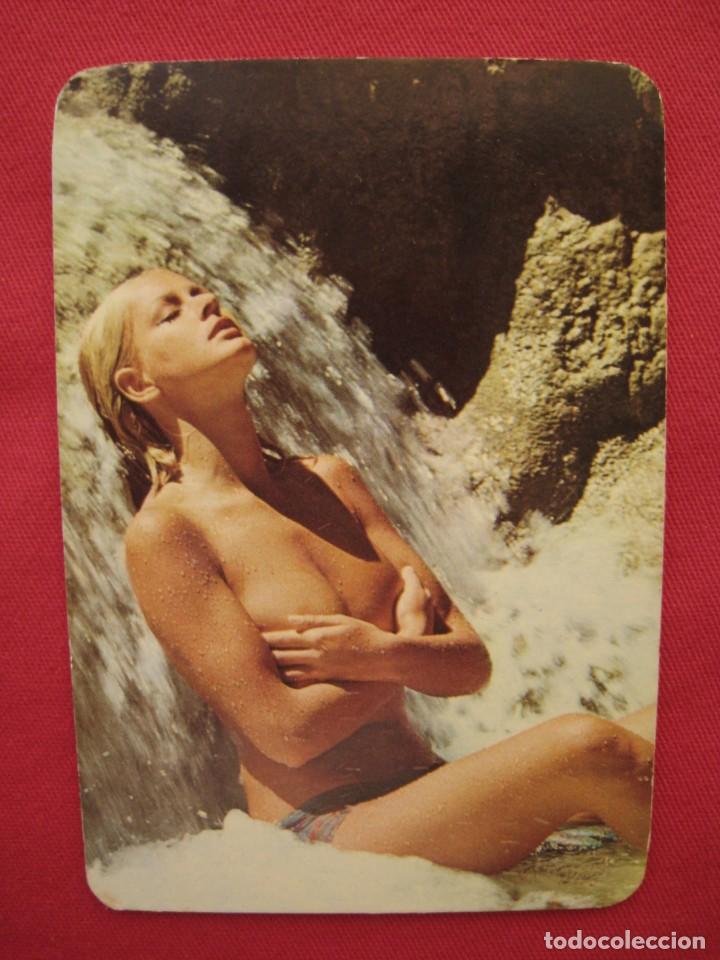 Calendriers: CALENDARIO DE BOLSILLO - CHICA DESNUDA - A&Ntilde;O 1975.