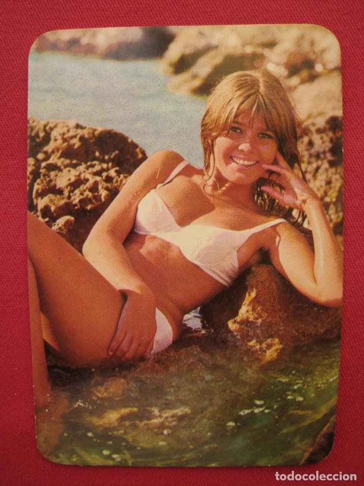 Calendriers: CALENDARIO DE BOLSILLO - CHICA DESNUDA - A&Ntilde;O 1972.