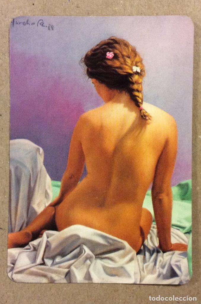 Kalender: BAR ABASOLO (ORTUELLA). CALENDARIO PUBLICITARIO ER&Oacute;TICO DE 1997.