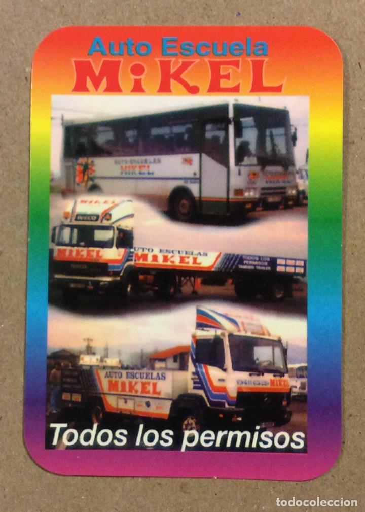 Kalender: AUTO ESCUELA MIKEL (BILBAO). CALENDARIO PUBLICITARIO DE 1995.
